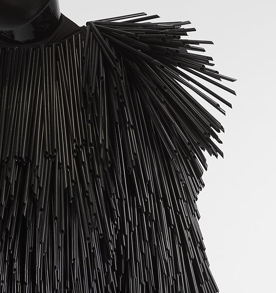 Ensemble, Gareth Pugh (British, born 1981), cotton, synthetic, leather, vinyl, British