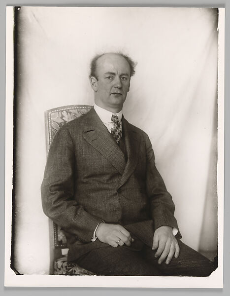 Conductor, August Sander (German, 1876–1964), Gelatin silver print 