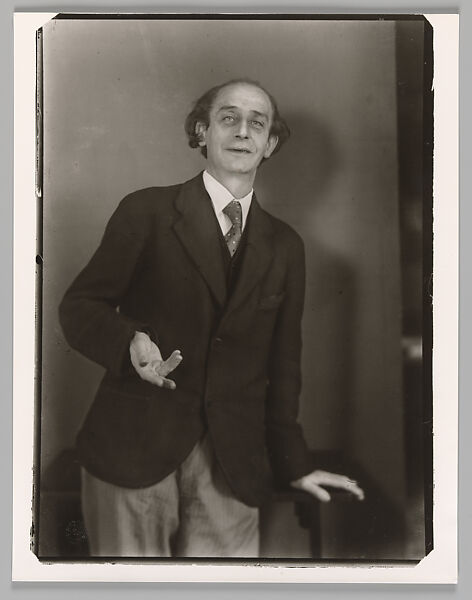 Touring Player, August Sander (German, 1876–1964), Gelatin silver print 