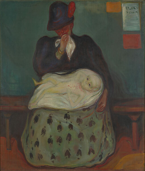 Inheritance, Edvard Munch (Norwegian, Løten 1863–1944 Ekely), Oil on canvas 