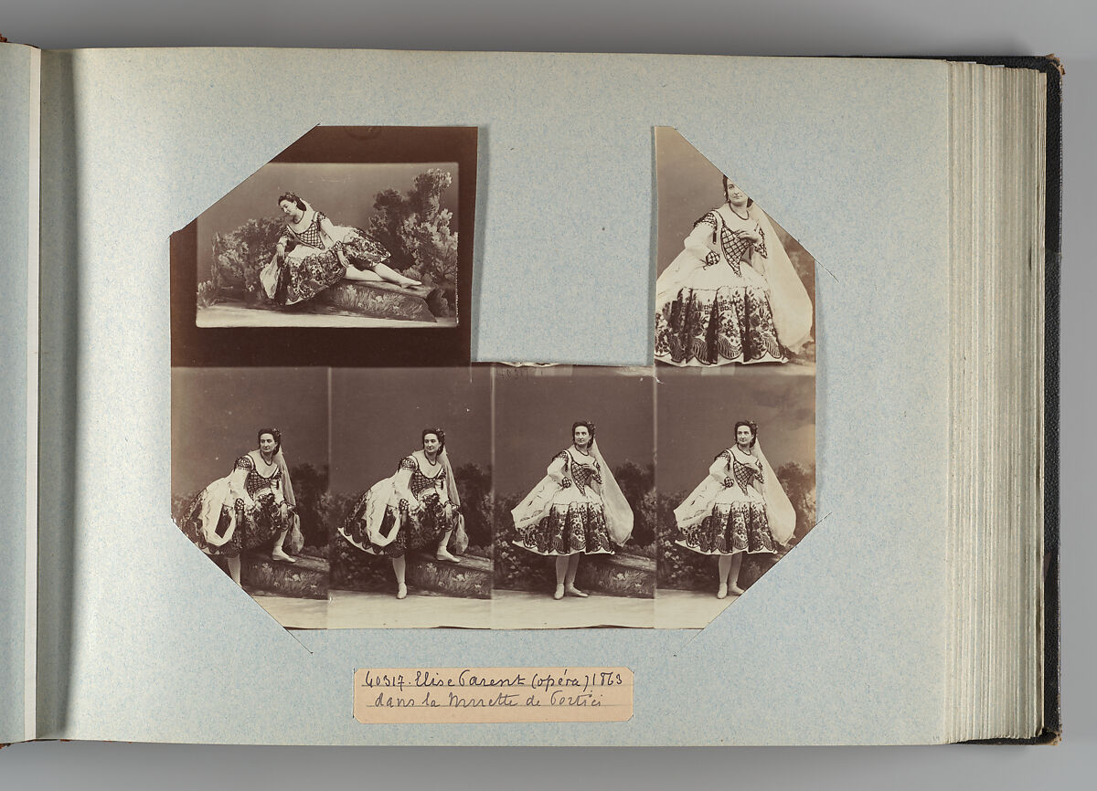 Elise Parent (opéra) 1863, André-Adolphe-Eugène Disdéri (French, Paris 1819–1889 Paris), Albumen silver print from glass negative 