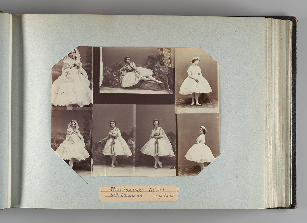 Elisa Parent; Mlle Laurent, André-Adolphe-Eugène Disdéri (French, Paris 1819–1889 Paris), Albumen silver print from glass negative 