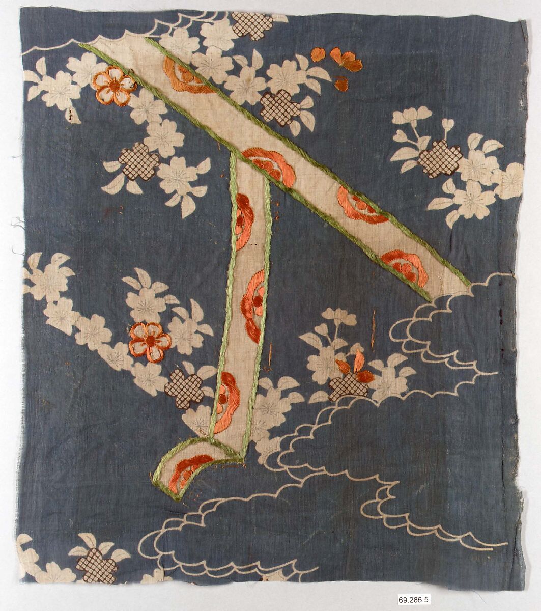 Piece, Ramie, silk, Japan 