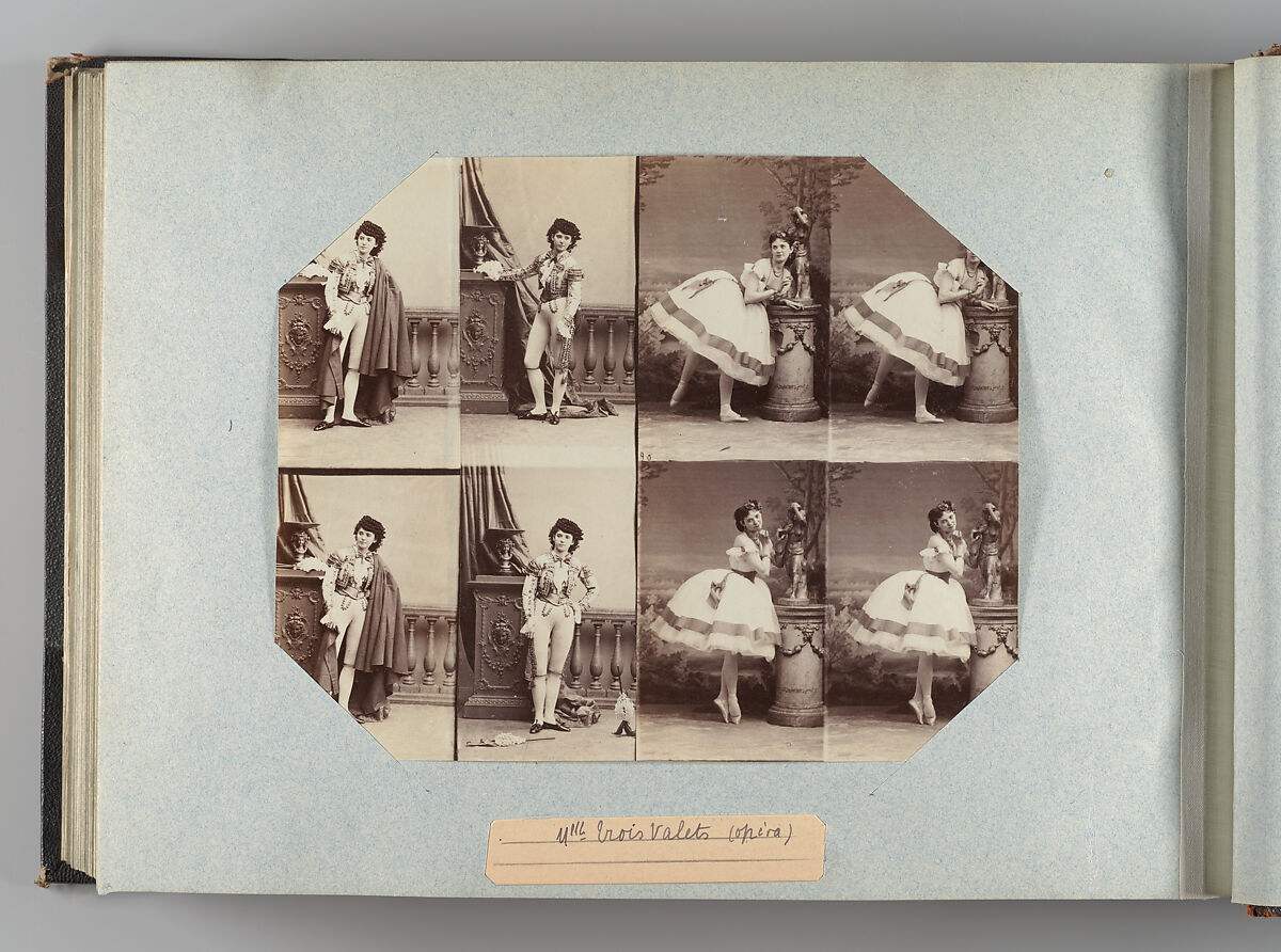 Mlle Troisvalets, André-Adolphe-Eugène Disdéri (French, Paris 1819–1889 Paris), Albumen silver print from glass negative 