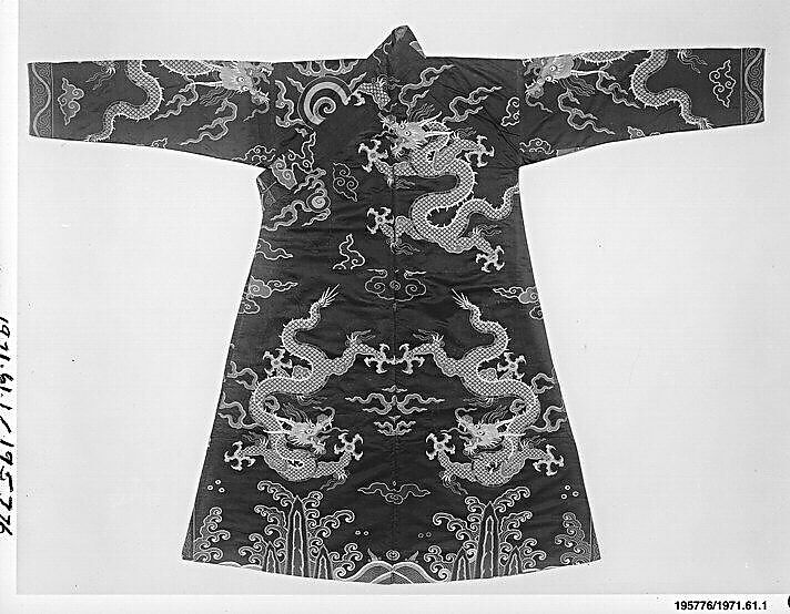 Robe for Lay Aristocrat, Silk, metallic thread, Tibet 