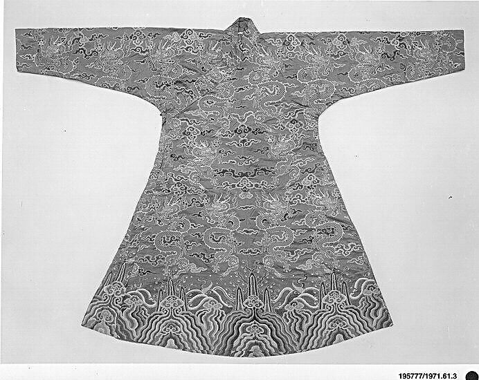 Robe for Lay Aristocrat, Silk, Tibet