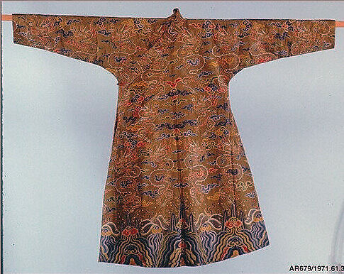 Robe for Lay Aristocrat, Silk, Tibet 