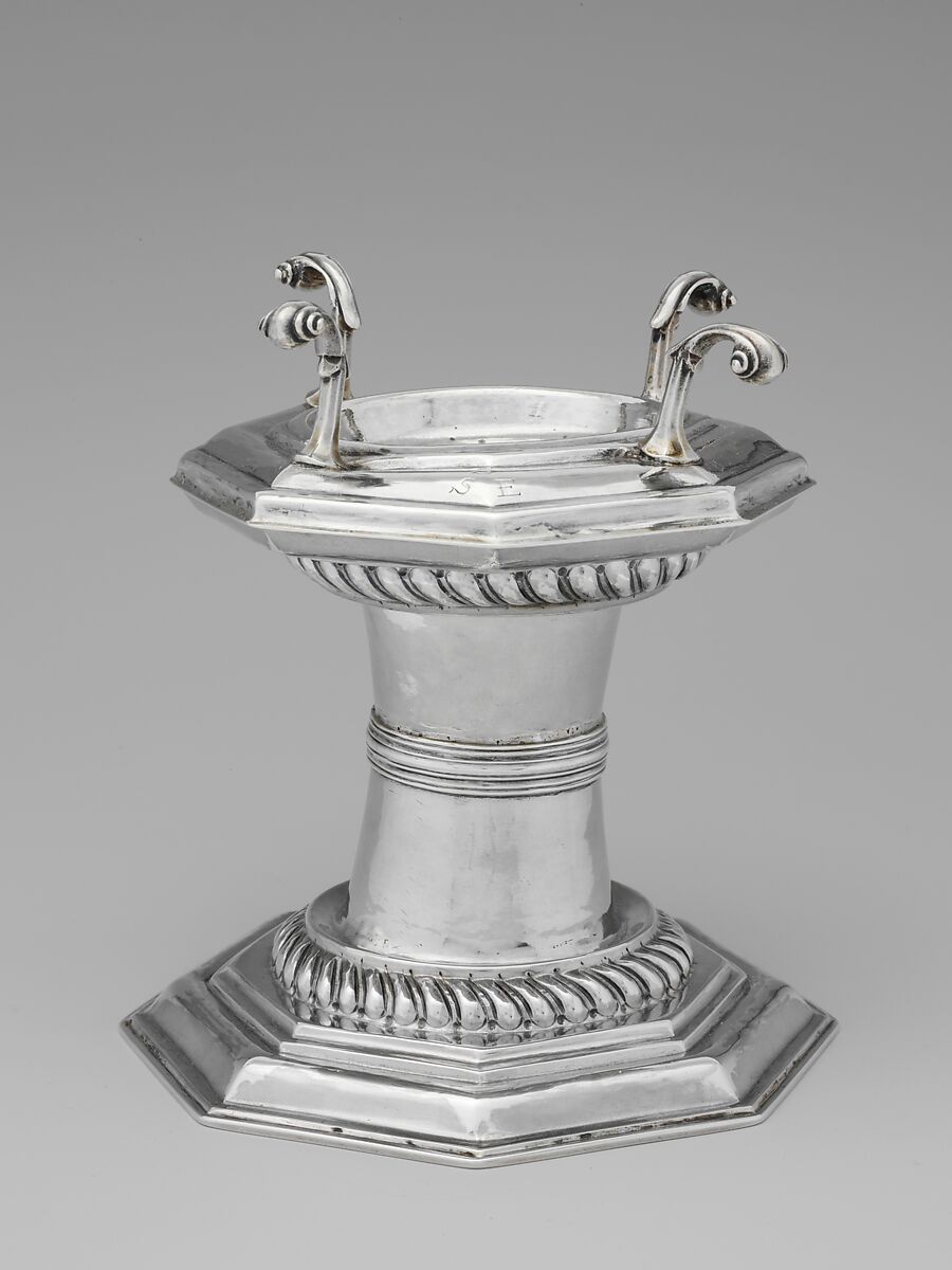 Standing Salt, John Allen (1671/72–1760), Silver, American 