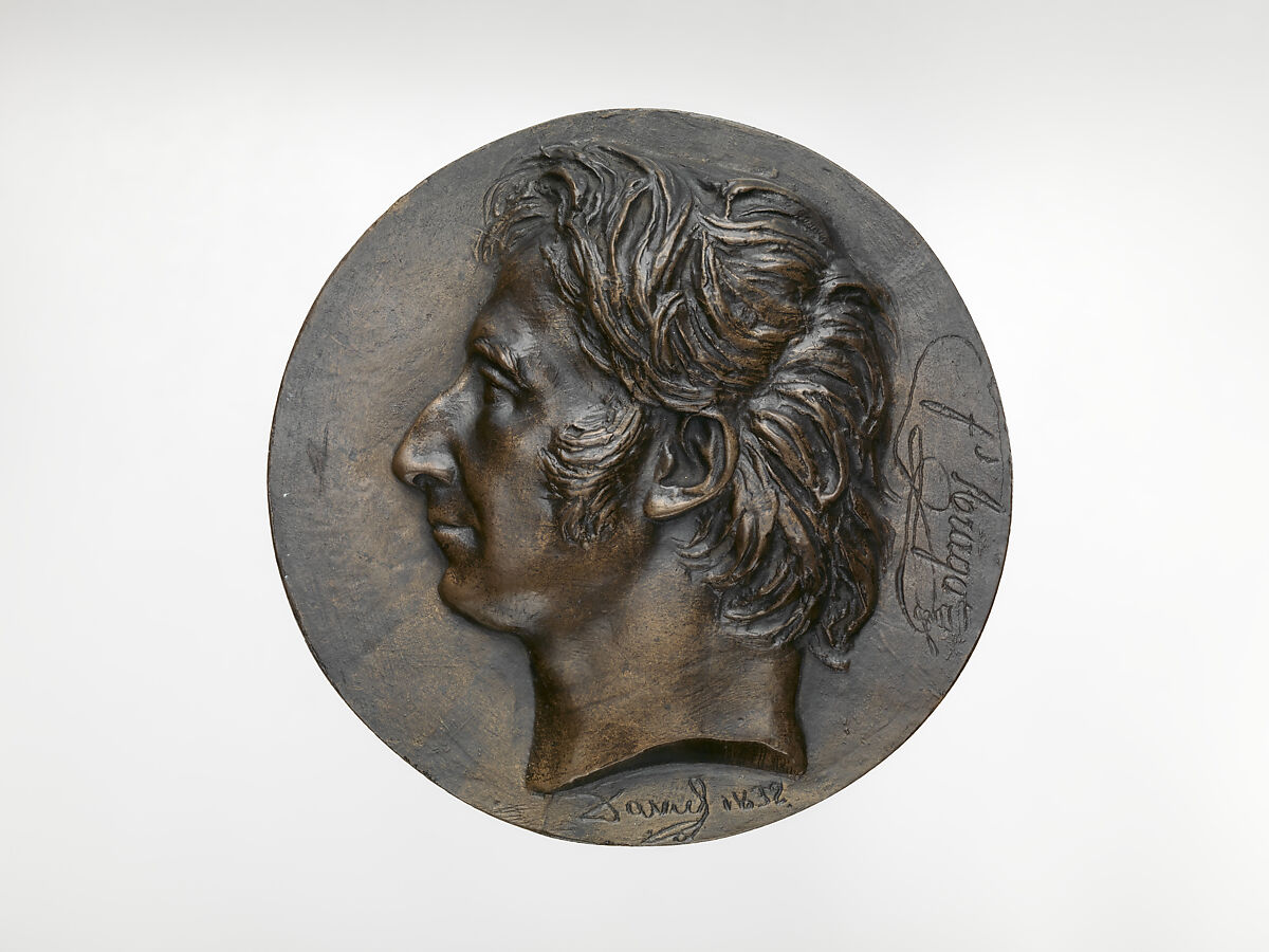 Dominique François Arago (1786–1856), Medalist: Pierre Jean David d&#39;Angers (French, Angers 1788–1856 Paris), Bronze, French 