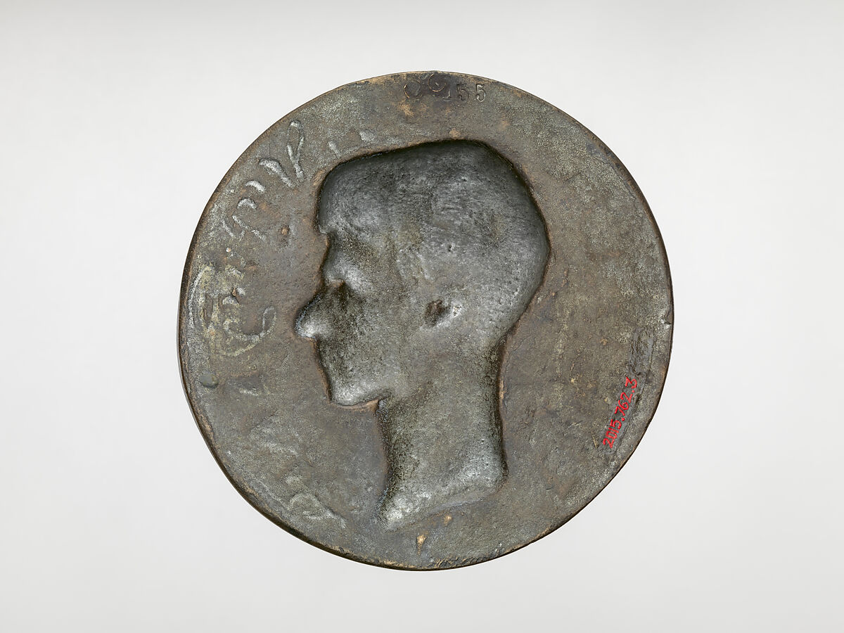 Ferdinand Victor Eugène Delacroix (1798–1863), Medalist: Pierre Jean David d'Angers (French, Angers 1788–1856 Paris), Bronze, French