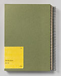 Book 4A, Dieter Roth (Swiss, Hanover 1930–1998 Basel), Artist's book: Letterpress on doublesheets, rubber blocks, spiral binding
