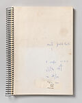 Book 4A, Dieter Roth (Swiss, Hanover 1930–1998 Basel), Artist's book: Letterpress on doublesheets, rubber blocks, spiral binding