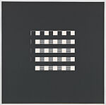 Book AA, Dieter Roth (Swiss, Hanover 1930–1998 Basel), Portfolio of eighteen black-and-white sheets with handcut rectangular slots of different sizes