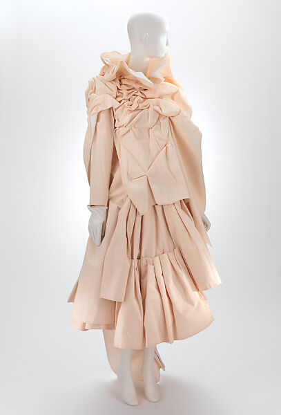 Ensemble, Viktor &amp; Rolf (Dutch, founded 1993), (a–c) cotton, synthetic, metal; (d) leather, Dutch 