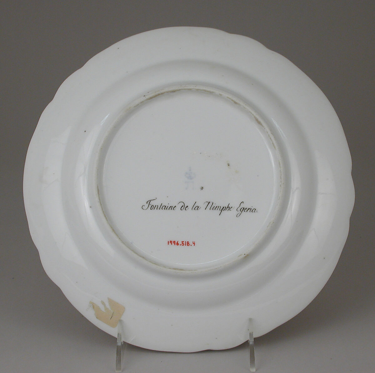 Plate, Imperial Porcelain Manufactory, St. Petersburg (Russian, 1744–present), Hard-paste porcelain, Russian, St. Petersburg