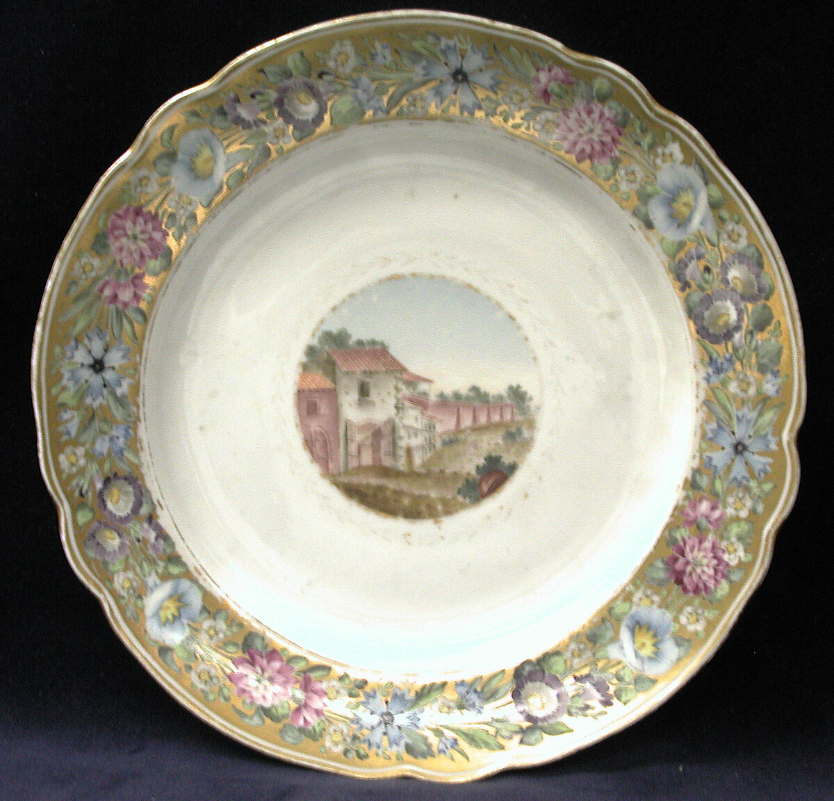 Plate, Imperial Porcelain Manufactory, St. Petersburg (Russian, 1744–present), Hard-paste porcelain, Russian, St. Petersburg