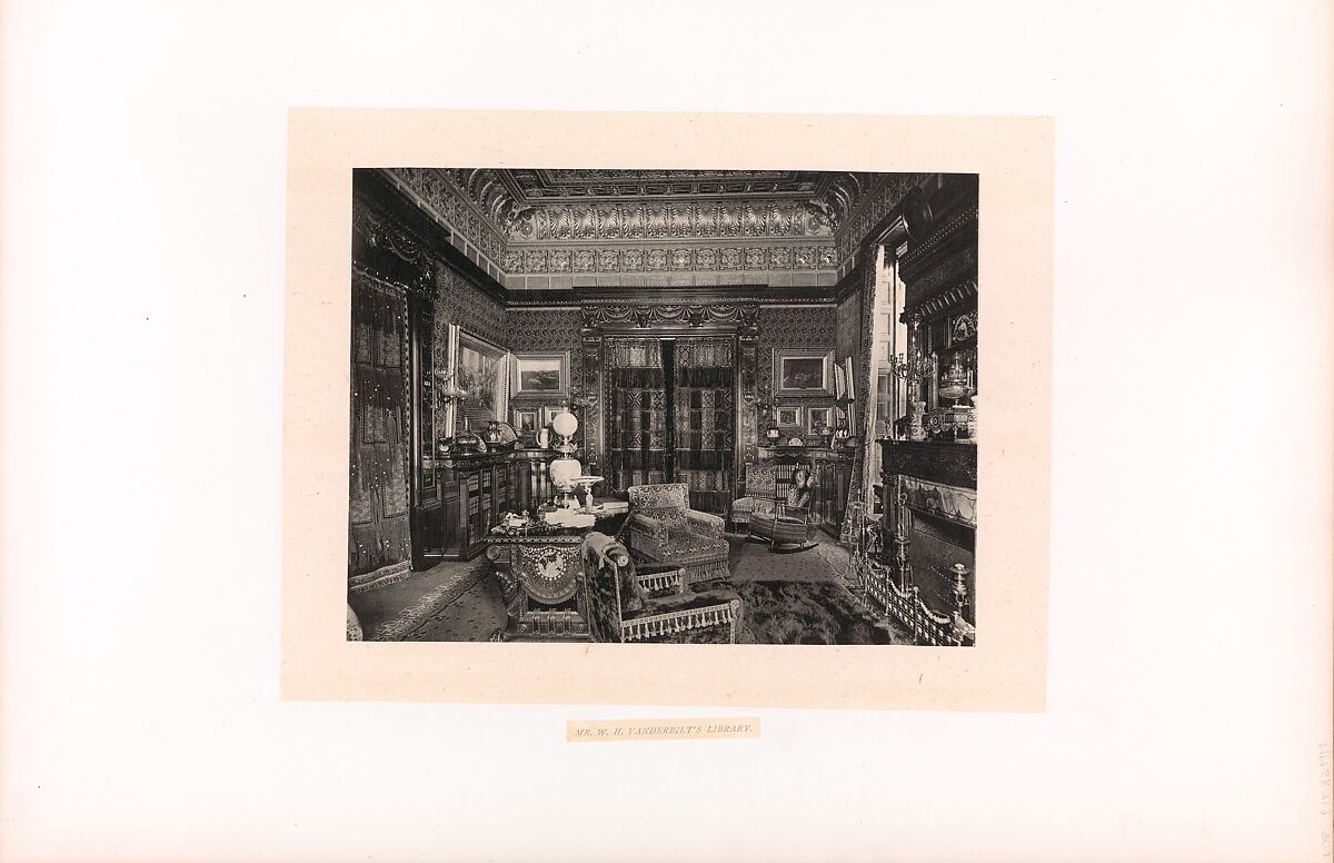 Artistic houses : being a series of interior views of a number of the most beautiful and celebrated homes in the United States : with a description of the art treasures contained therein, D. Appleton &amp; Co.