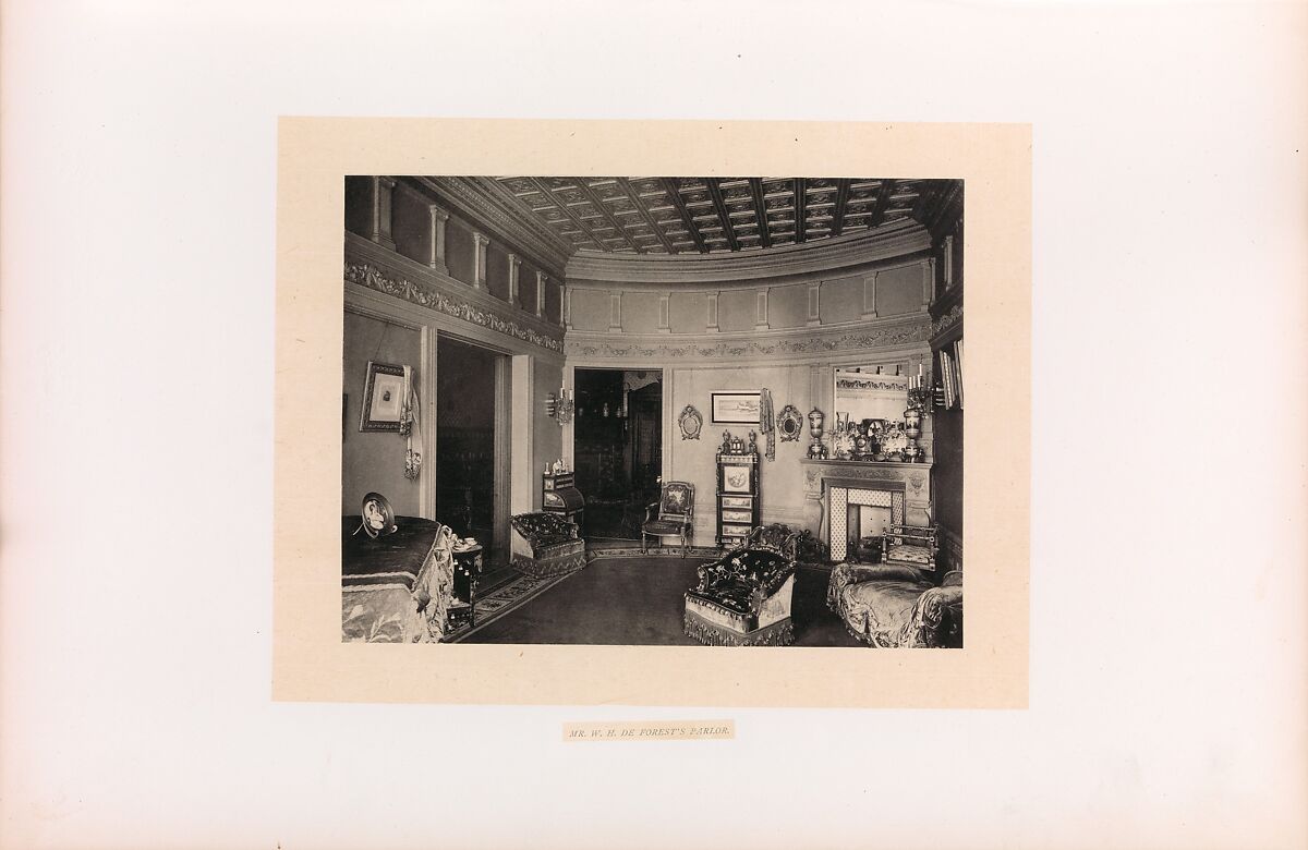 Artistic houses : being a series of interior views of a number of the most beautiful and celebrated homes in the United States : with a description of the art treasures contained therein, D. Appleton &amp; Co.