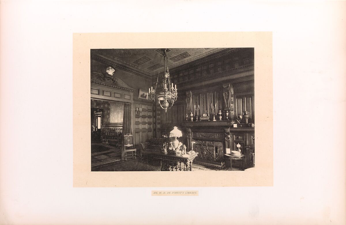Artistic houses : being a series of interior views of a number of the most beautiful and celebrated homes in the United States : with a description of the art treasures contained therein, D. Appleton &amp; Co.