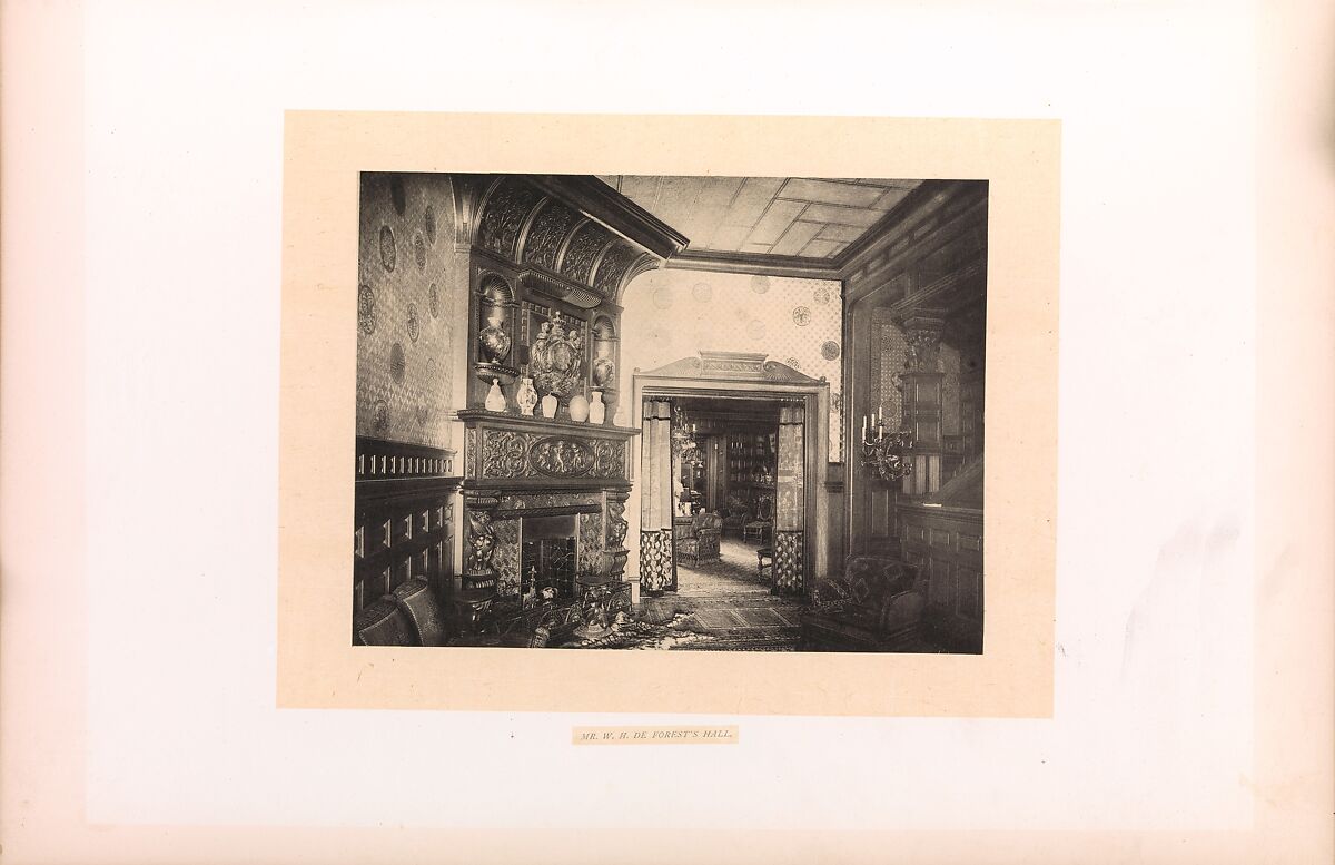 Artistic houses : being a series of interior views of a number of the most beautiful and celebrated homes in the United States : with a description of the art treasures contained therein, D. Appleton &amp; Co.