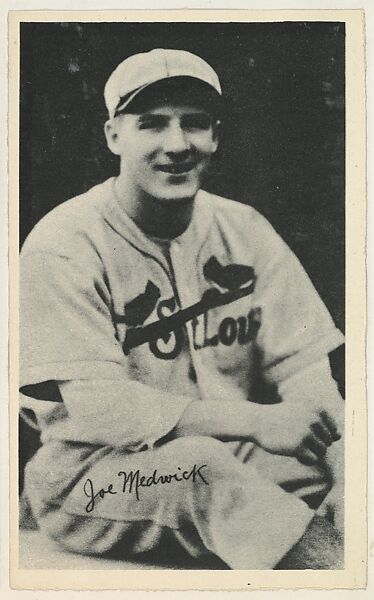 Joe Medwick, from the National Chicle Fine Pen Premiums series (R313) issued by the National Chicle Gum Company, Issued by National Chicle Gum Company, Cambridge, Massachusetts, Photolithograph 