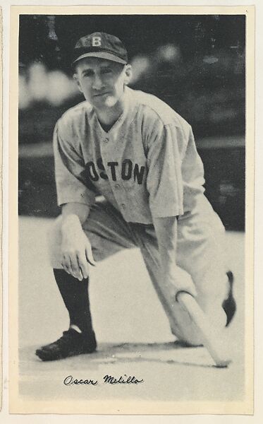 Oscar Mellilo, from the National Chicle Fine Pen Premiums series (R313) issued by the National Chicle Gum Company, Issued by National Chicle Gum Company, Cambridge, Massachusetts, Photolithograph