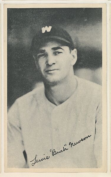 Lewis "Buck" Newsom, from the National Chicle Fine Pen Premiums series (R313) issued by the National Chicle Gum Company, Issued by National Chicle Gum Company, Cambridge, Massachusetts, Photolithograph 