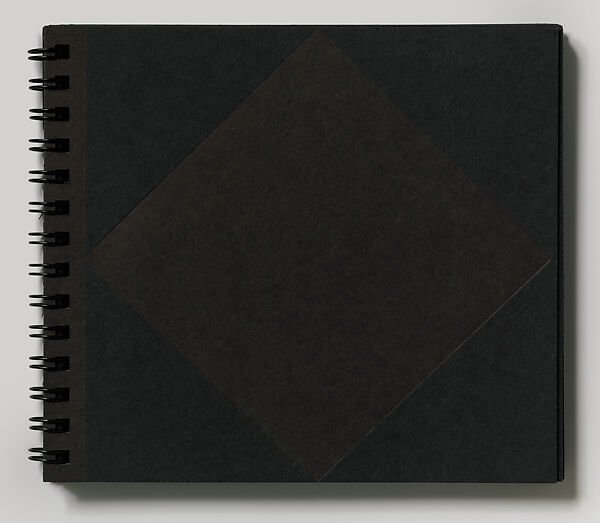 None More Black, Victoria Haven (American, born Seattle, 1964), Artist's book