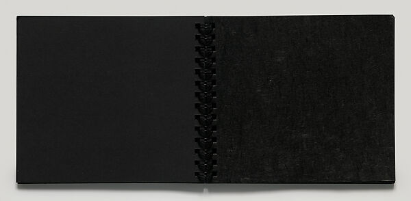 None More Black, Victoria Haven (American, born Seattle, 1964), Artist's book