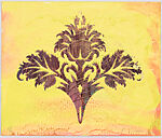 The Floral Ghost, Susan Orlean (American, born Cleveland, Ohio, 1955), Portfolio of six original signed and numbered prints with accompanying essay by Susan Orlean. Photogravure (Gill), digital screenprint with letterpress (Meisenberg), linoleum and woodcut (Santibañez), screenprint and oil pigment (Taaffe), photogram and 5-color screenprint (Tomaselli), engraving (Würth), and letterpress (Orlean)