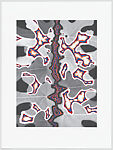 The Floral Ghost, Susan Orlean (American, born Cleveland, Ohio, 1955), Portfolio of six original signed and numbered prints with accompanying essay by Susan Orlean. Photogravure (Gill), digital screenprint with letterpress (Meisenberg), linoleum and woodcut (Santibañez), screenprint and oil pigment (Taaffe), photogram and 5-color screenprint (Tomaselli), engraving (Würth), and letterpress (Orlean)