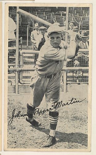 Johnny Pepper Martin, from the Gold Medal Flour series (R313A) issued by Gold Medal Foods, Inc.