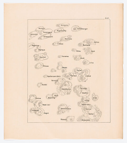 Systematic Photographic Map of the Moon, Increasing and Decreasing Phases, Charles Le Morvan (French, Brittany 1865–1933 Paris), Photogravures