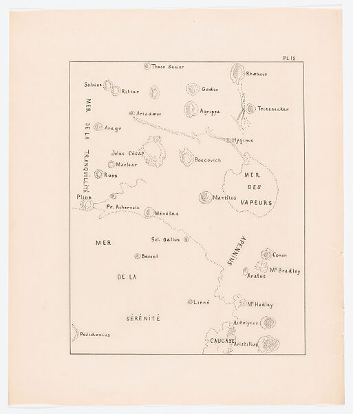 Systematic Photographic Map of the Moon, Increasing and Decreasing Phases, Charles Le Morvan (French, Brittany 1865–1933 Paris), Photogravures