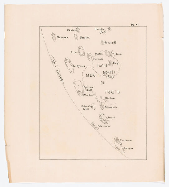 Systematic Photographic Map of the Moon, Increasing and Decreasing Phases, Charles Le Morvan (French, Brittany 1865–1933 Paris), Photogravures