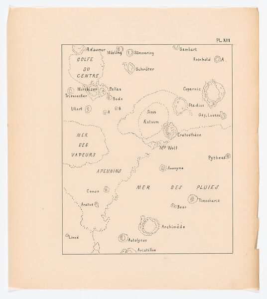 Systematic Photographic Map of the Moon, Increasing and Decreasing Phases, Charles Le Morvan (French, Brittany 1865–1933 Paris), Photogravures