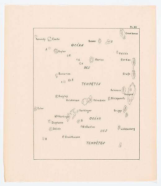 Systematic Photographic Map of the Moon, Increasing and Decreasing Phases, Charles Le Morvan (French, Brittany 1865–1933 Paris), Photogravures