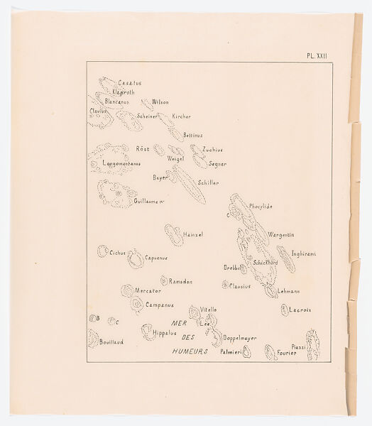 Systematic Photographic Map of the Moon, Increasing and Decreasing Phases, Charles Le Morvan (French, Brittany 1865–1933 Paris), Photogravures