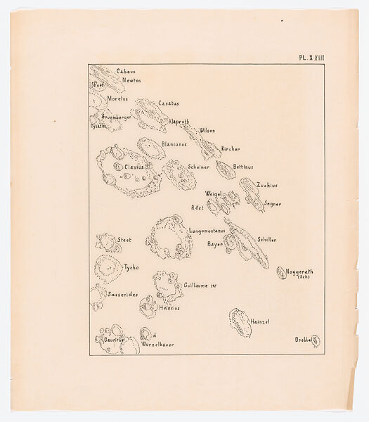 Systematic Photographic Map of the Moon, Increasing and Decreasing Phases, Charles Le Morvan (French, Brittany 1865–1933 Paris), Photogravures