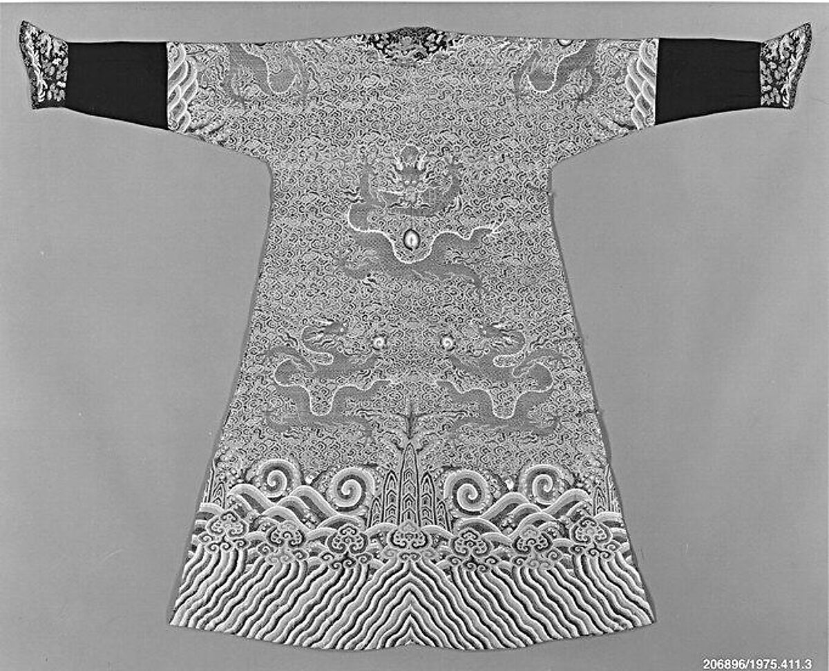 Dragon Robe, Silk, metallic thread, China