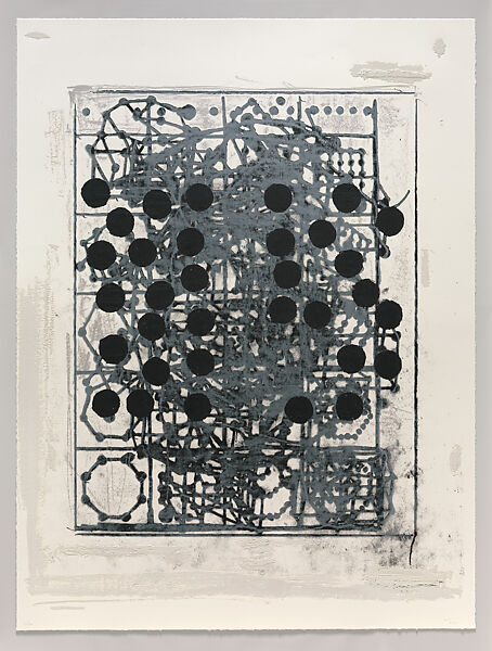 Atmospheres, Terry Winters (American, born Brooklyn, New York, 1949), Suite of twelve screenprints on Lanaquarelle paper