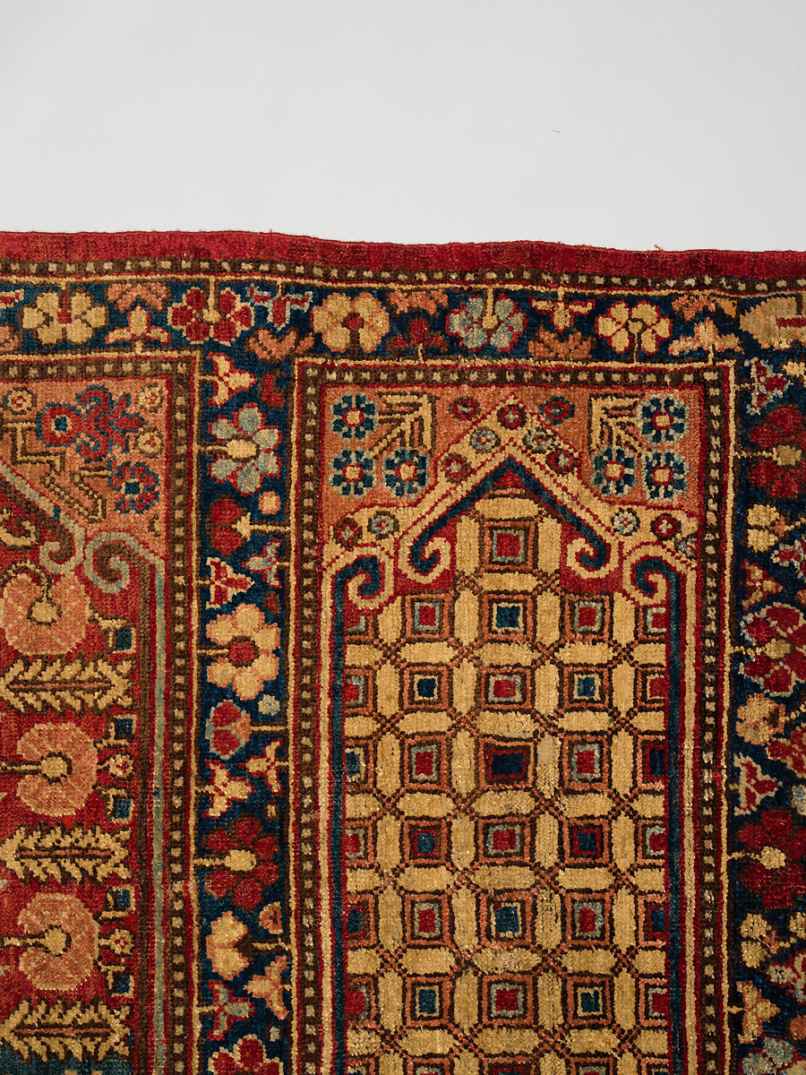 Prayer Rug, Foundation: cotton warp and weft; wool knotting, China