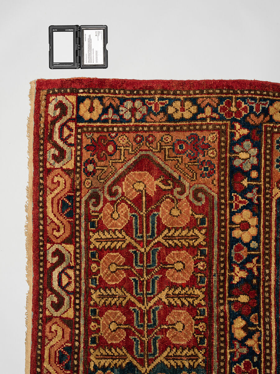 Prayer Rug, Foundation: cotton warp and weft; wool knotting, China