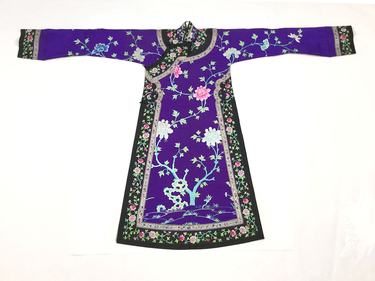 Woman's Informal Robe, Silk, China 