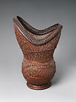 Flower Basket (Hanakago) with Wide Opening, Hayakawa Shōkosai V (Japanese, 1932–2011), Timber bamboo and rattan, Japan