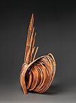 Breath, Honma Kazuaki (Japanese, born 1930), Smoked dwarf bamboo, dyed timber bamboo, and rattan, Japan