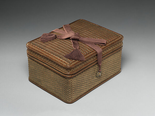 Iizuka Hōsai II - Inkstone Box (Suzuribako) and Document Box