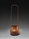 Wide-Mouthed Flower Basket (Hanakago) with Soaring Handle