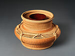 Holy Shrine Flower Basket (Hanakago), Iizuka Rōkansai (Japanese, 1890–1958), Timber bamboo and rattan, Japan
