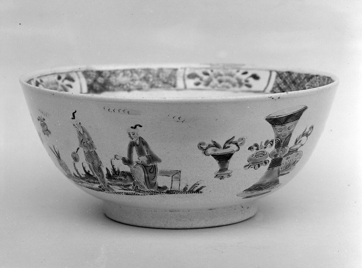 Bowl, Stoneware, British (American market) 